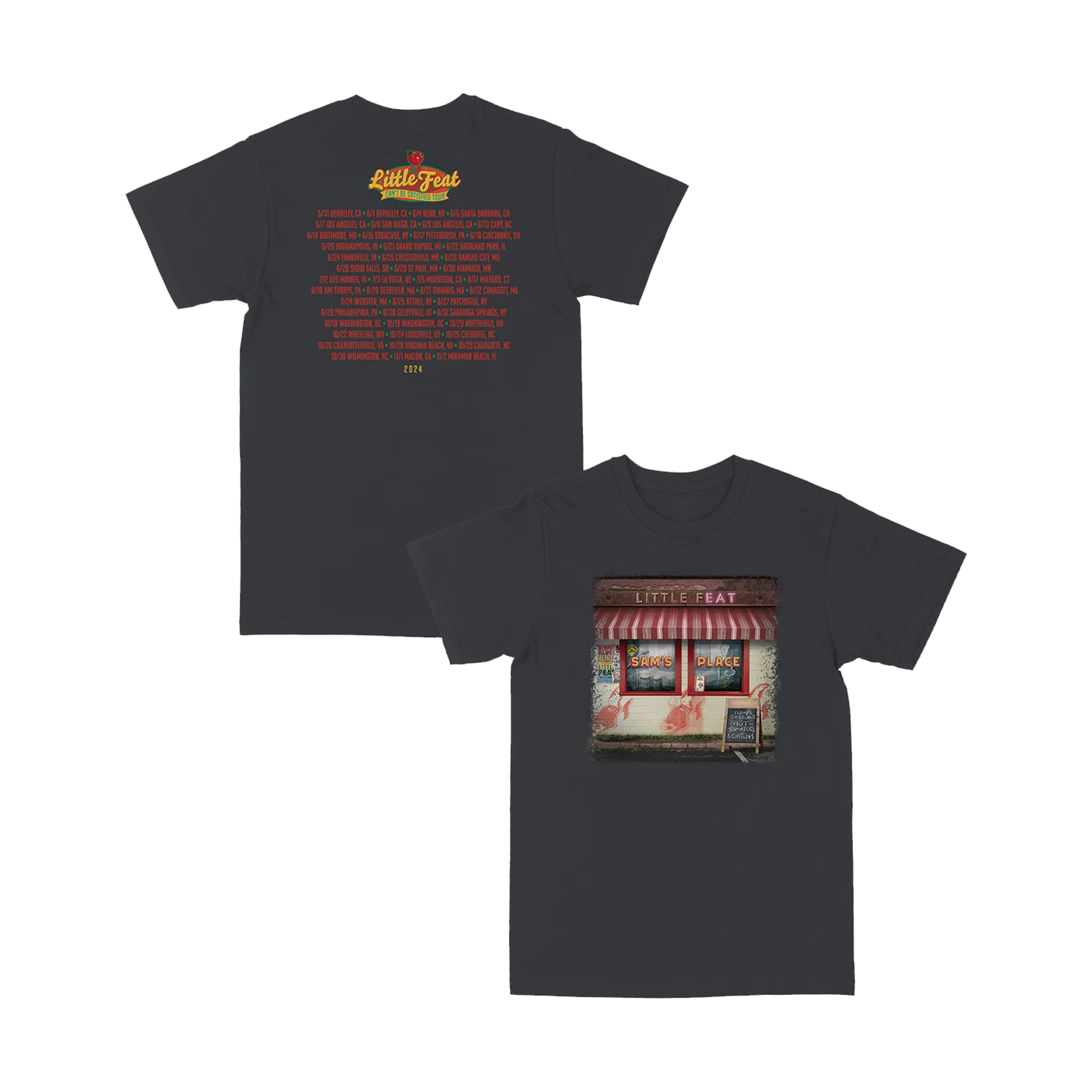Sam’s Place 2024 Tour Shirt
